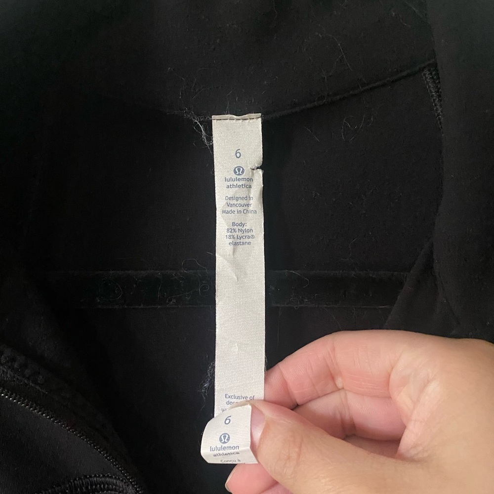 Lululemon first mile 1/2 zip - Picture 10 of 10